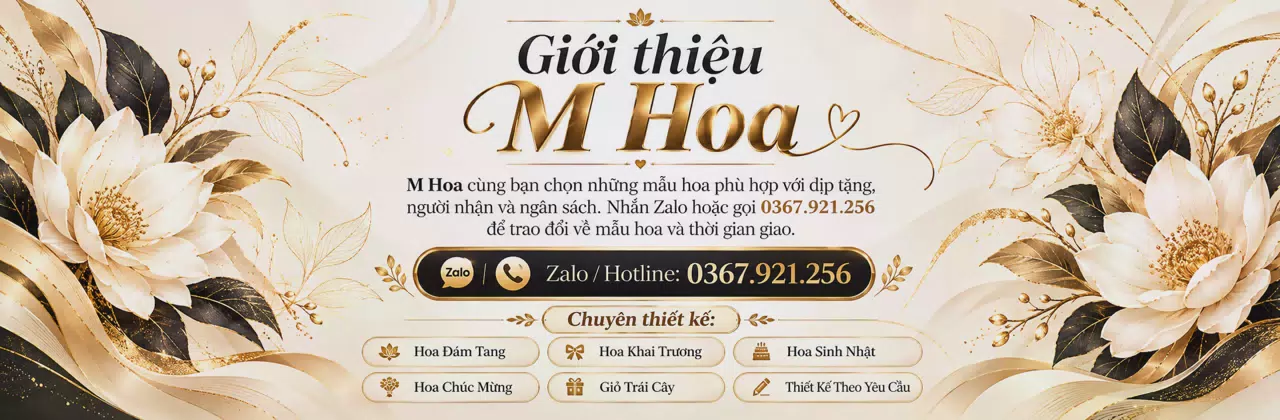 Ảnh bìa Shop hoa tươi Phường Phong Châu Phú Thọ - Gửi sự quan tâm qua từng món hoa